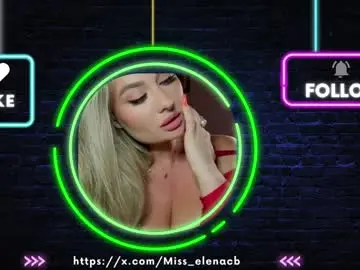 Chaturbate Best live sex cam show of miss_elena