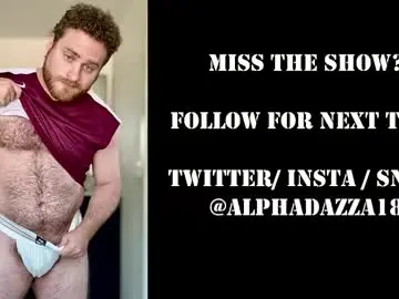 Chaturbate Sex Cam of alphadazza18