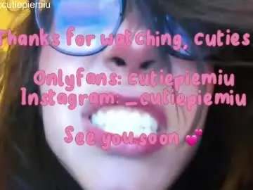 Chaturbate Adult Webcam of cutiepiemiu