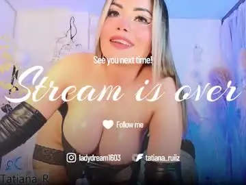 Chaturbate Watch Live Sex Cams of tatiana_ruiiz