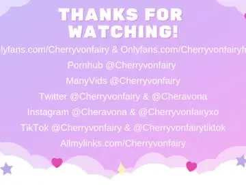 Chaturbate Adult Video Chat of cherryvonfairy