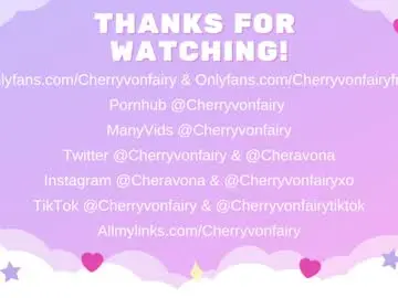 Chaturbate Adult Webcams of cherryvonfairy
