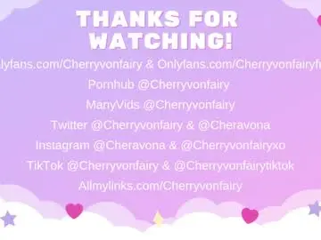 Chaturbate Free Live Porn of cherryvonfairy