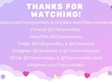 Chaturbate Nude Webcam of cherryvonfairy