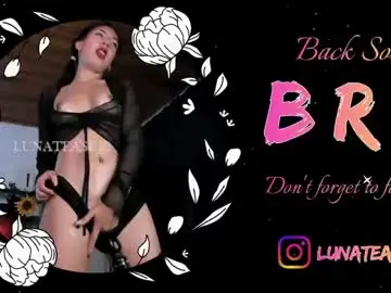 Chaturbate Best live sex cam show of lunatease13