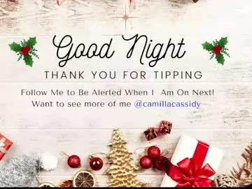 Chaturbate Live Sex Cam of camillacassidy