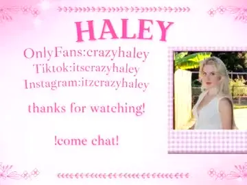 Chaturbate Live Sex of haleycrazy