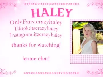 Chaturbate Sex Cam of haleycrazy