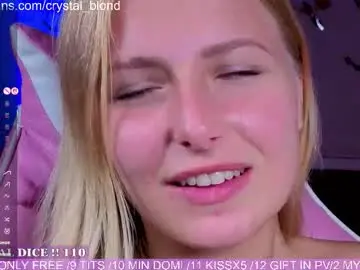 Chaturbate Free Porn Cam of crystal_blond