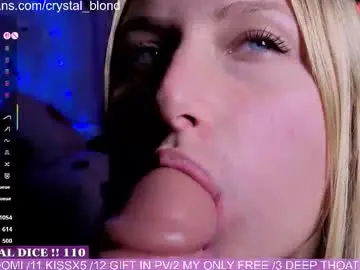 Chaturbate Sex Cam of crystal_blond
