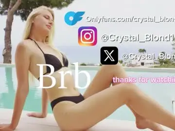 Chaturbate Free Live Porn of crystal_blond