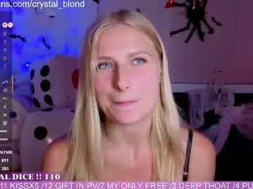 Chaturbate Watch Live Sex Cams of crystal_blond