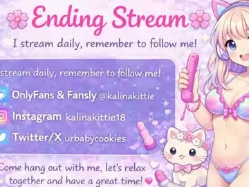 Chaturbate Best live sex cam show of kalina_kittie