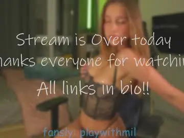 Chaturbate Free Live Porn of playwithmil