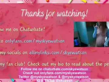Chaturbate Live Sex of skyewatson