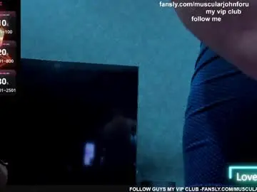 Chaturbate Live Sex Cam of muscularjohnforu