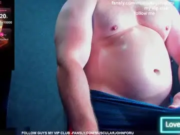 Chaturbate Live Sex Cam of muscularjohnforu