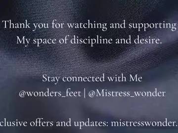 Chaturbate Adult Webcam of wonders_feet