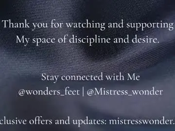 Chaturbate Best live sex cam show of wonders_feet