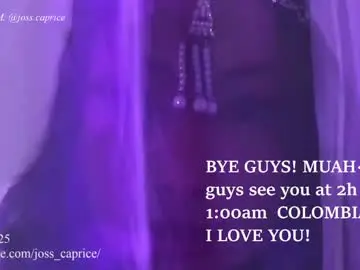 Chaturbate Private Sex Chat of joss_caprice