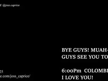 Chaturbate Adult Webcam of joss_caprice