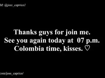 Chaturbate Sex Chat of joss_caprice