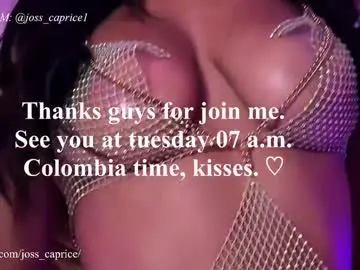 Chaturbate Best live sex cam show of joss_caprice