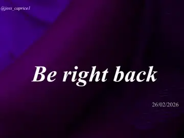 Chaturbate Live Sex of joss_caprice