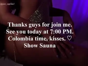 Chaturbate Best Webcam of joss_caprice