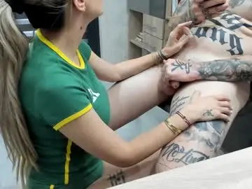 Chaturbate Best live sex cam show of tattoo_couple77