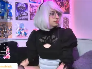 Chaturbate Sex Chat of snowblack_
