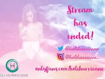 Chaturbate Live Sex Cam of holihurricane