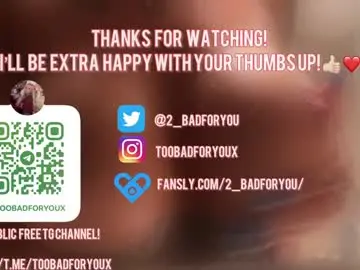 Chaturbate Nude Webcam of 2badforyou