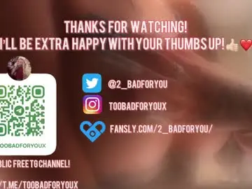 Chaturbate Best Webcam of 2badforyou