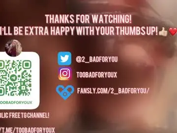 Chaturbate Nude Webcam of 2badforyou
