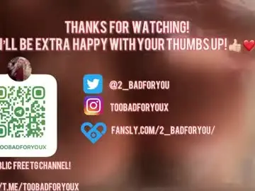Chaturbate Adult Webcams of 2badforyou