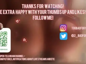 Chaturbate Adult Webcam of 2badforyou