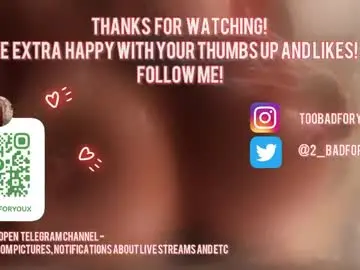 Chaturbate Adult Webcam of 2badforyou