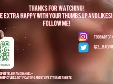 Chaturbate Live Porn of 2badforyou