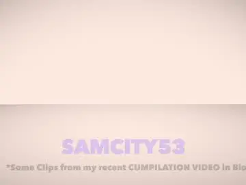 Chaturbate Sex Cam of samcity53