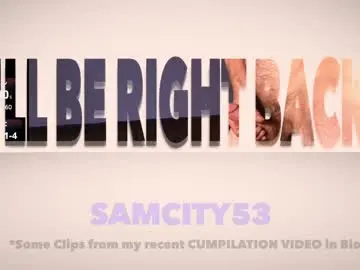 Chaturbate Live Porn of samcity53