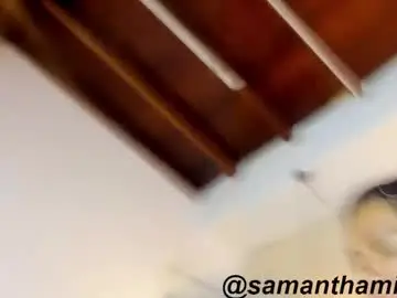 Chaturbate Adult Video Chat of samanthamilan1