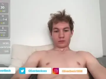 Chaturbate Best live sex cam show of oliver_beck
