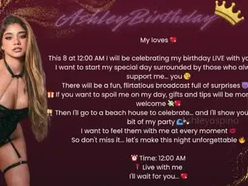Chaturbate Private Sex Chat of ashley_ospino