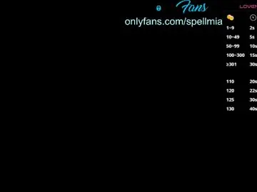 Chaturbate Live Sex of miaspell