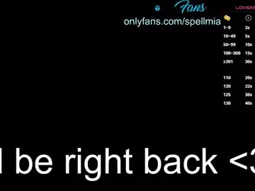 Chaturbate Live Sex of miaspell