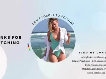 Chaturbate Live Porn of island_peach
