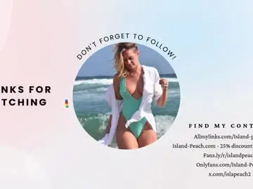 Chaturbate Live Sex Cam of island_peach
