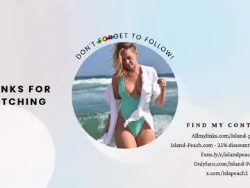 Chaturbate Live Sex of island_peach