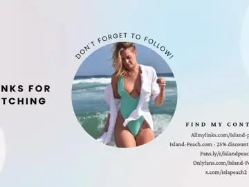 Chaturbate Adult Webcam of island_peach